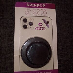 Magnetic Phone Grip - Black